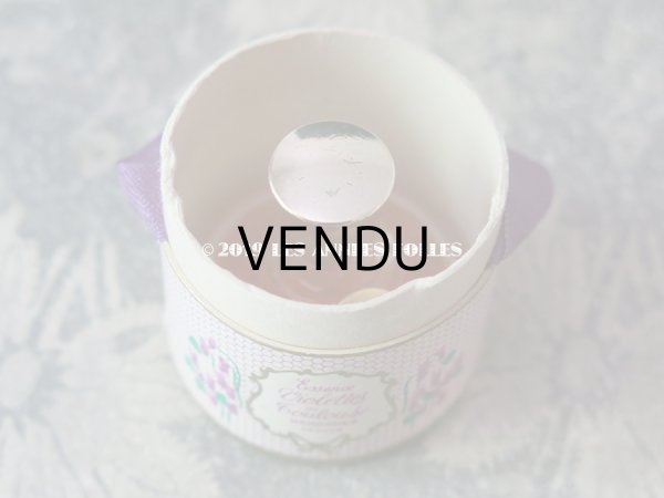 画像9: アンティーク とても小さな 菫のパフュームボックス＆ボトル ESSENCE VIOLETTE DE TOULOUSE - BERDOUES FRANCE - (9)