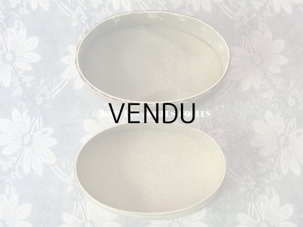 画像8: アンティーク　ロココトリムのお菓子箱　シルク製 (8)