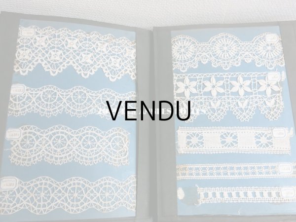 画像9: アンティーク レースのサンプラー  FABRICATION DE DENTELLES " LAFOREZIENNE" - BARLET-PETIT&Cie - (9)