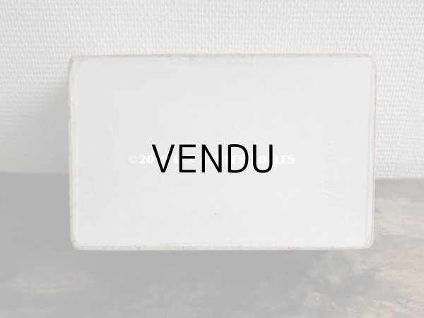 画像12: 1900年代 アンティーク 貴婦人の肖像画＆小花柄のカルトナージュボックス (12)