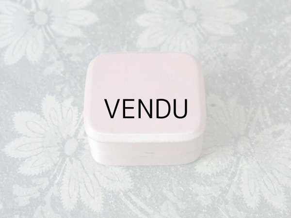 画像5: アンティーク ジュエリーボックス シルクサテン パウダーピンク (5)