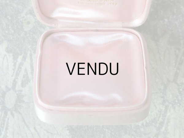 画像4: アンティーク ジュエリーボックス シルクサテン パウダーピンク (4)