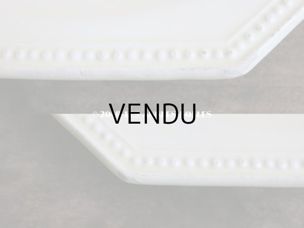 画像9: 19世紀 アンティーク オクトゴナル プレート ハンドル付き クレイユモントロー - CREIL ET MONTEREAU - (9)