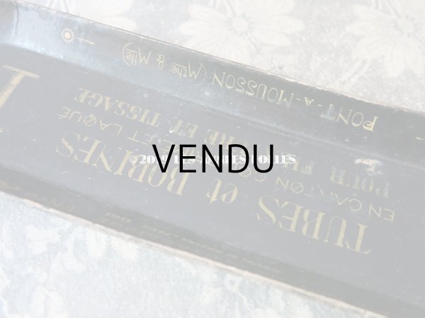 画像4: 19世紀 アンティーク ナポレオン3世 パピエマシェ トレイ ペンケース  (4)