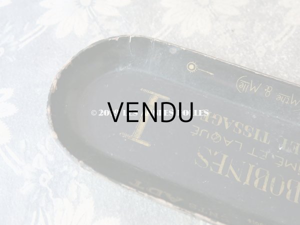 画像6: 19世紀 アンティーク ナポレオン3世 パピエマシェ トレイ ペンケース  (6)