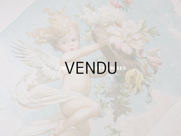 画像6: 【9周年セール対象外】 アンティーク 版画 花かごを持つ天使 AMOUR - LE JOURNAL DE LA DECORATION - (6)