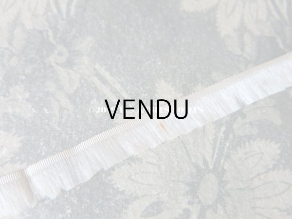 画像5: 【9周年セール対象外】 アンティーク  真っ白なフリンジ付 トリム  11mm幅  (5)