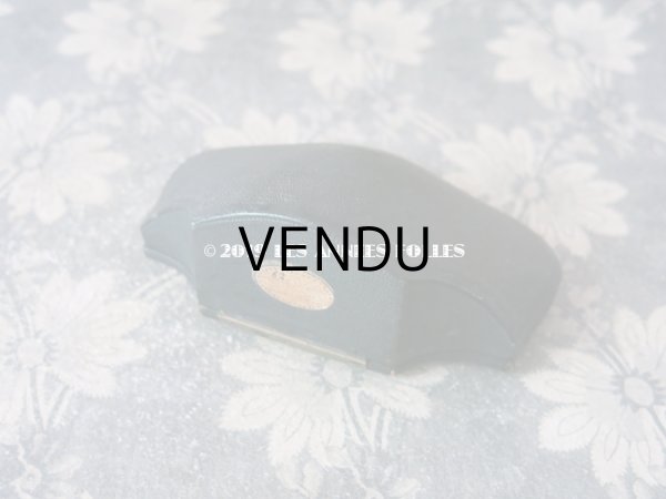 画像4: 19世紀 アンティーク ジュエリーボックス ピアス＆ブローチ 黒 (4)