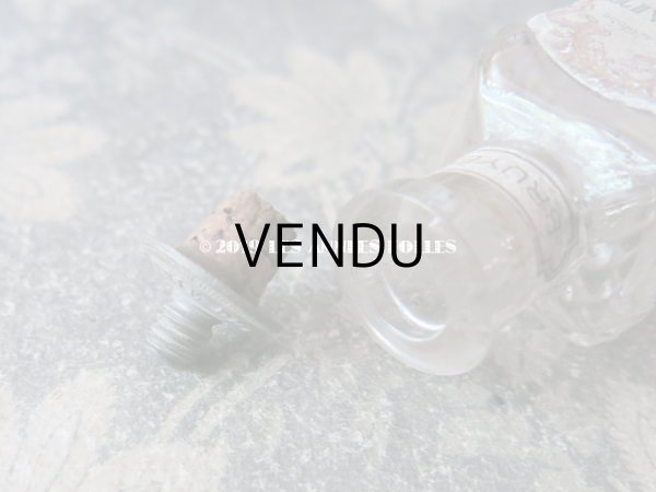 画像6: 【9周年セール対象外】 アンティーク 王冠の栓 パフュームボトル EXTRAIT CONCENTRE - G.LEMOINE PARIS - (6)