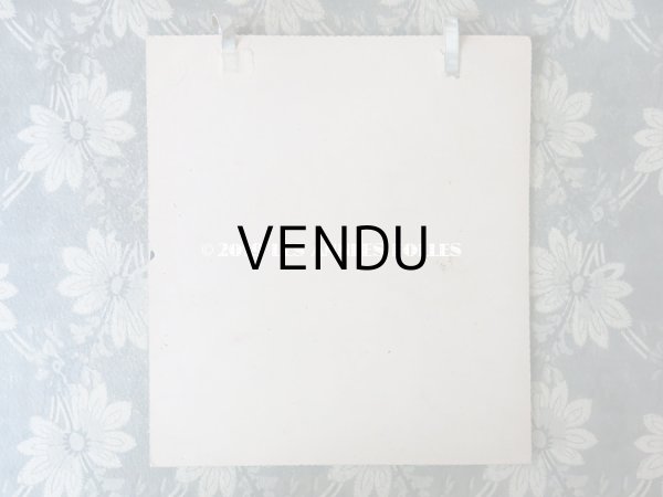 画像6: 【9周年セール対象外】 1898年　アンティーク カレンダー　クロモグフィー 花少女たち DE SAISON EN SAISON (6)