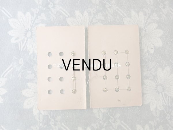 画像9: アンティーク 極小 メタルボタン 薔薇のペイント 8mm 16ピースのセット (9)