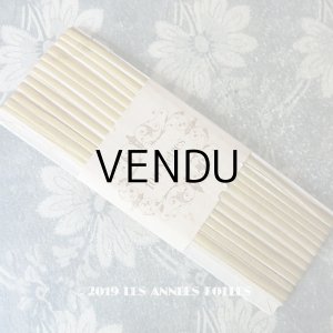 画像: 1900年代 アンティーク リボン刺繍 & ロココトリム用 シルク製リボン 100m マスタード＆ブラウンカーキ 3mm幅