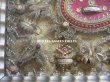 画像5: 19世紀 アンティーク ルリケール ペーパーロール 聖遺物のガラスフレーム  聖人の遺品 (5)