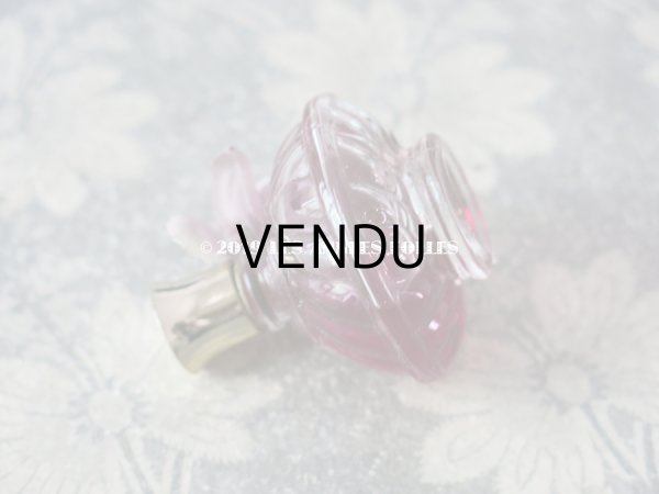画像3: アンティーク 菫の小さなパフュームボックス＆ボトル  ESSENCE VIOLETTES DE TOULOUSE - BERDOUES FRANCE - (3)