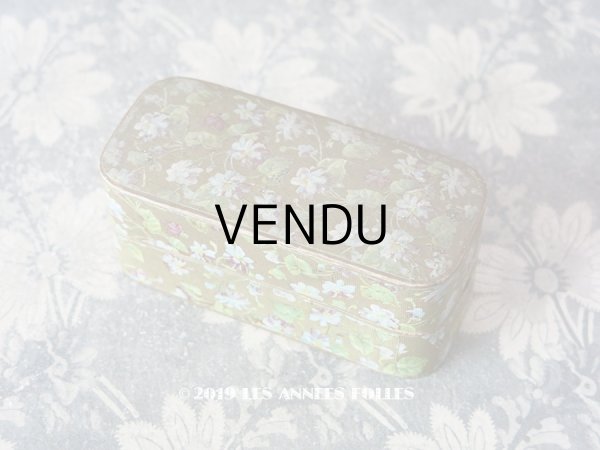 画像1: アンティーク 菫のパフュームボックス ESSENCE VIOLETTE DE PARME - L.T.PIVER - (1)