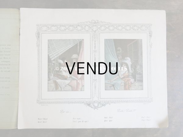 画像4: アンティーク 版画集 LE MUSEE GALANT DIX-HUITIEME SIECLE  (4)