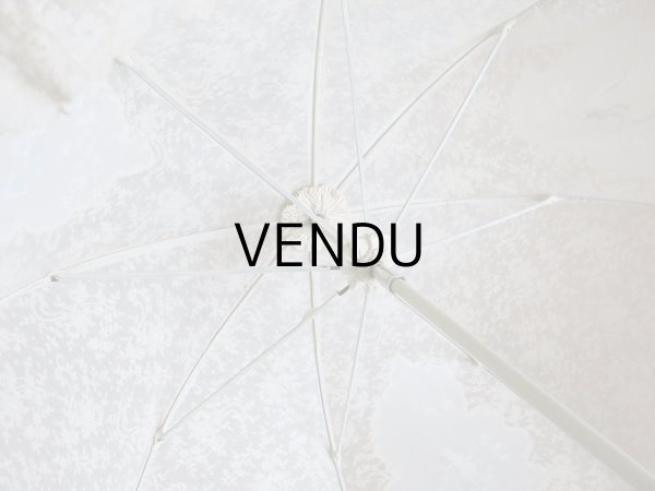 画像19: 1900年代 アンティーク  レースの日傘＆ファン オリジナルボックス入り　 (19)