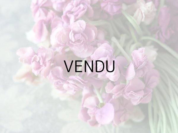 画像7: アンティーク 3色の薔薇の大きなブーケ 100輪 布花  コサージュ (7)