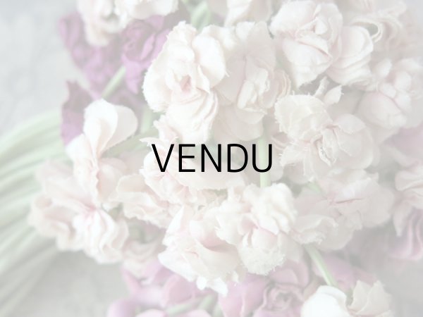 画像6: アンティーク 3色の薔薇の大きなブーケ 100輪 布花  コサージュ (6)