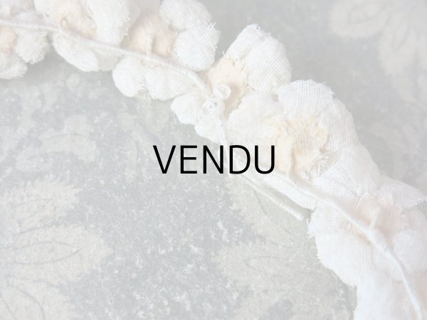 画像3: 1900年代 アンティーク 小さな薔薇のヘッドリース ティアラ (3)