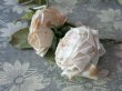 画像5: アンティーク 淡いピンクの薔薇のリース (5)
