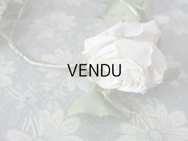 画像6: アンティーク 淡いピンクの薔薇のリース (6)