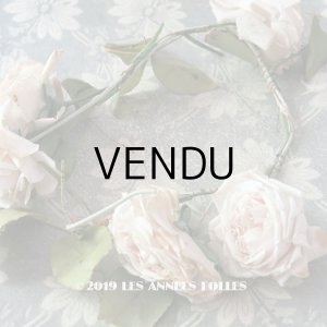 画像: アンティーク 淡いピンクの薔薇のリース