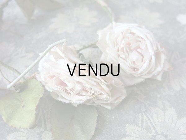 画像4: アンティーク 淡いピンクの薔薇のリース (4)