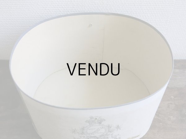 画像8: 1900年代 アンティーク ライオン＆天使 ハットボックス - CRITERIUM -  (8)