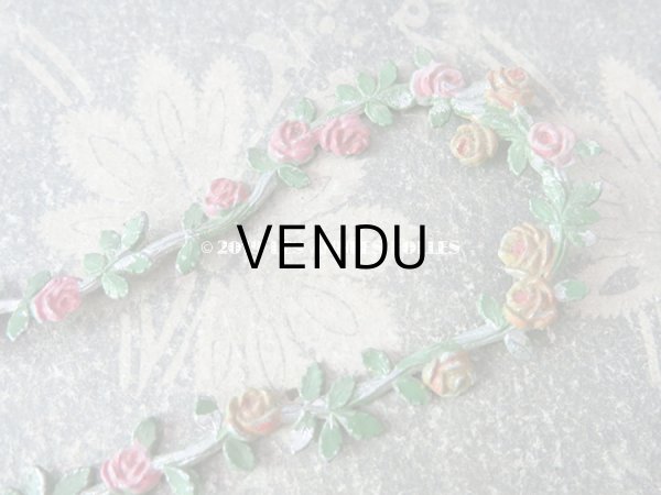 画像16: アンティーク 聖母マリアの薔薇のガーランド (16)