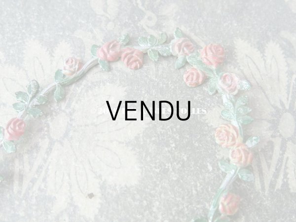 画像12: アンティーク 聖母マリアの薔薇のガーランド (12)