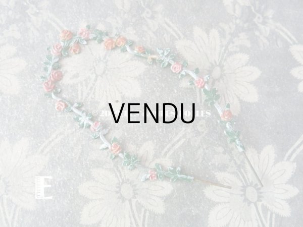 画像19: アンティーク 聖母マリアの薔薇のガーランド (19)