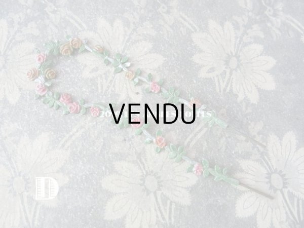 画像15: アンティーク 聖母マリアの薔薇のガーランド (15)