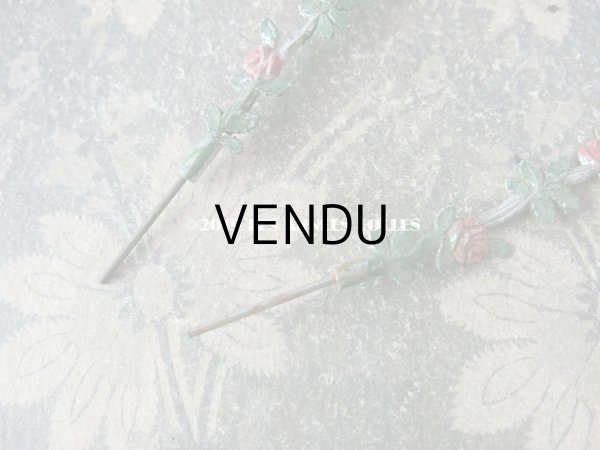 画像14: アンティーク 聖母マリアの薔薇のガーランド (14)