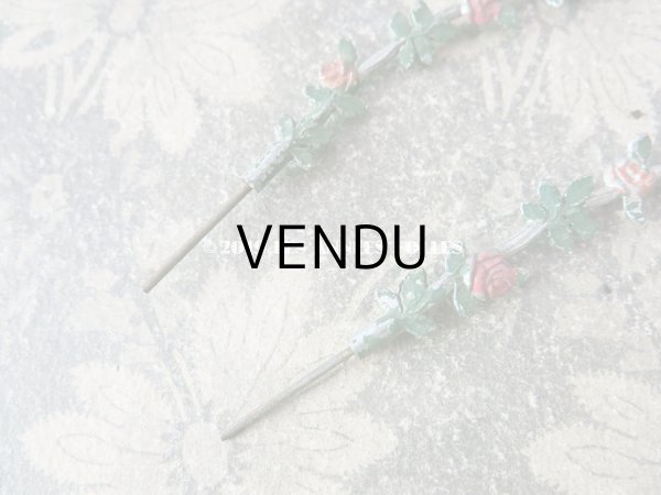 画像6: アンティーク 聖母マリアの薔薇のガーランド (6)