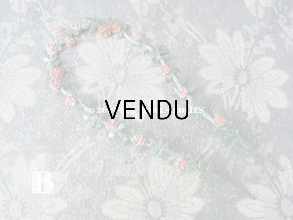 画像7: アンティーク 聖母マリアの薔薇のガーランド (7)