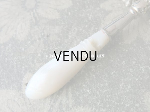 画像7: 19世紀 ナポレオン3世時代 アンティーク ラトル 天使 シルバー製 (7)