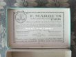 画像8: 19世紀 アンティーク 『ショコラ・フランソワ・ マルキ』　ラングドシャのお菓子箱  LES LANGUES DOREES DE F.MARQUIS - CHOCOLAT FRANCOIS MARQUIS PARIS - (8)
