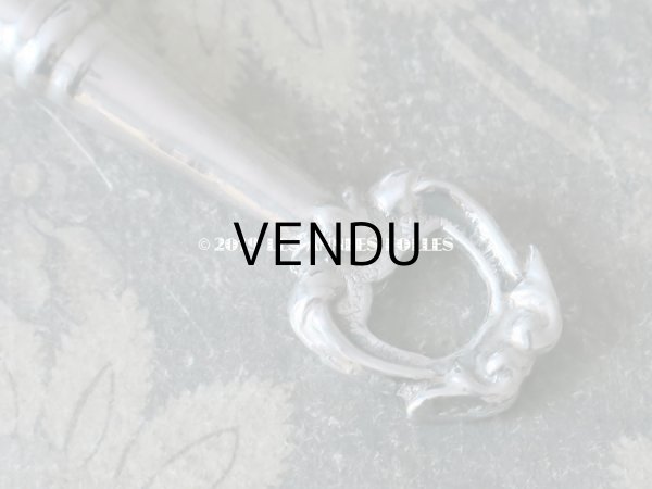 画像4: 19世紀  アンティーク ラトル うさぎ シルバー製 (4)