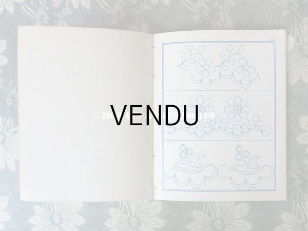 画像10: 19世紀末 アンティーク モノグラム刺繍の図案帳 MANUELE DE BRODERIES N 179 - N.ALEXANDRE&CIE - (10)