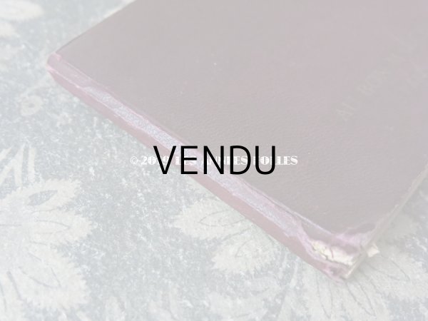 画像3: 19世紀末 アンティーク DMC 刺繍図案帳 ALPHABET DE LA BRODEUSE  ファーストエディション (3)