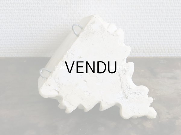 画像7: アンティーク 石膏のウォールシェルフ 天使 (7)