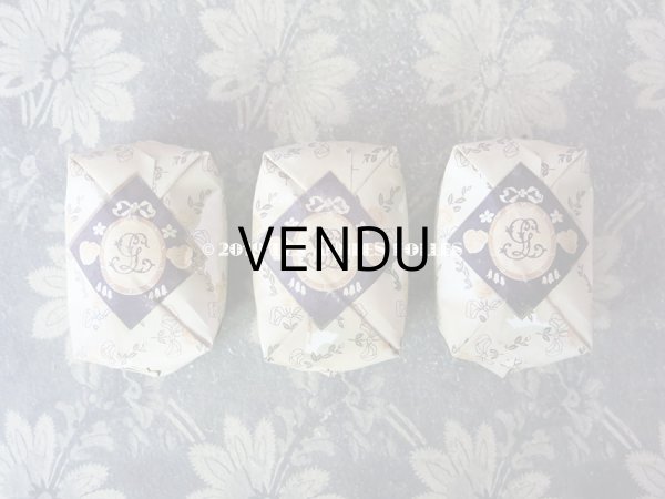 画像15: 未使用 アンティーク 薔薇のソープボックス 石鹸入り  SAVON EAU DE COLOGNE AMBREE - G.LEMOINE PARIS - (15)