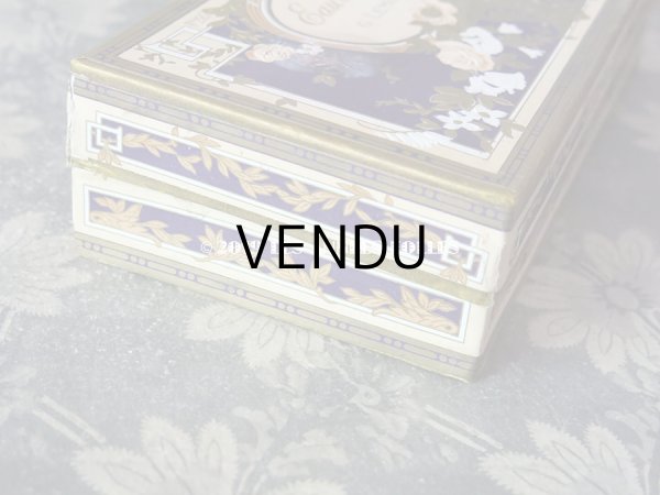 画像6: 未使用 アンティーク 薔薇のソープボックス 石鹸入り  SAVON EAU DE COLOGNE AMBREE - G.LEMOINE PARIS - (6)