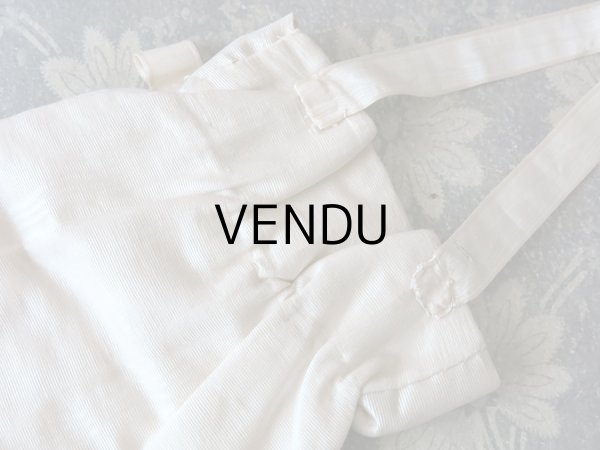 画像9: アンティーク  リボンが結ばれたオモニエール  (9)