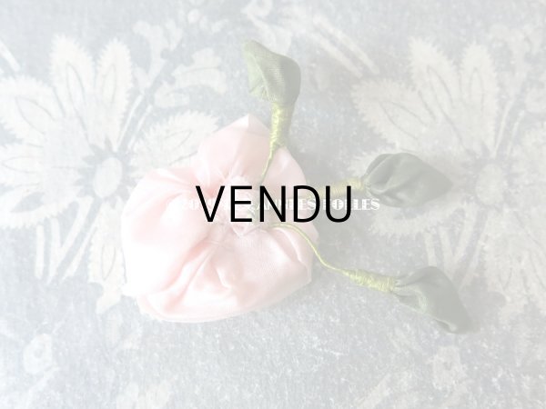 画像3: アンティーク 淡いピンクの薔薇のロココモチーフ  (3)