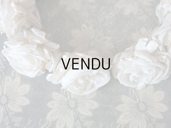 画像5: アンティーク 薔薇のヘッドリース ティアラ (5)