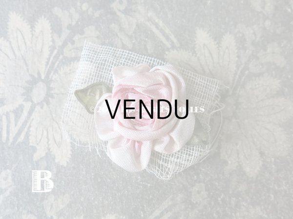 画像4: アンティーク ピンクパープルの薔薇のロココモチーフ  (4)