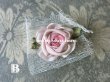 画像6: アンティーク ピンクパープルの薔薇のロココモチーフ  (6)
