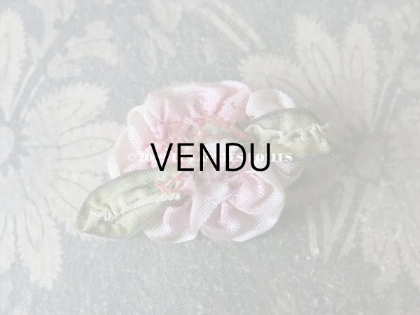 画像3: アンティーク ピンクパープルの薔薇のロココモチーフ  (3)